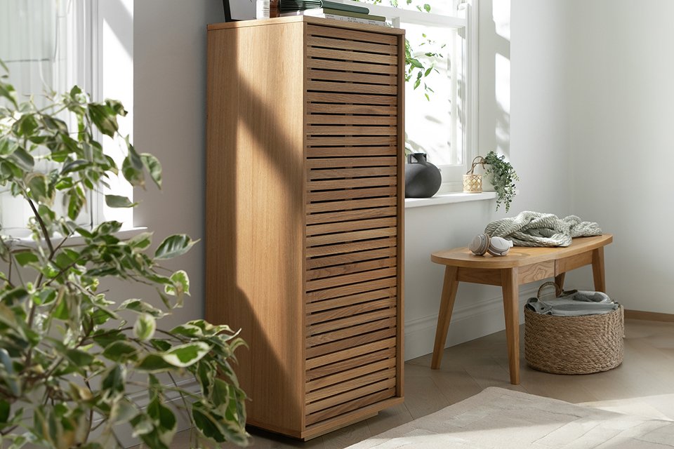 Habitat Max 6 Drawer Tallboy - Oak.