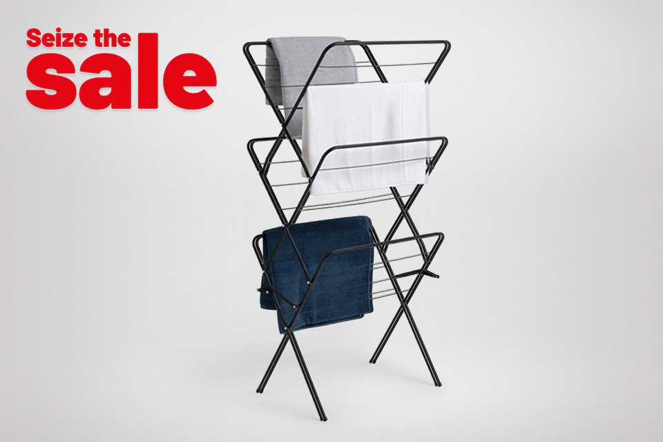 Save up to 1/3 on selected utility & bathroom. Includes laundry baskets, clothes airers, bathroom accessories and more.