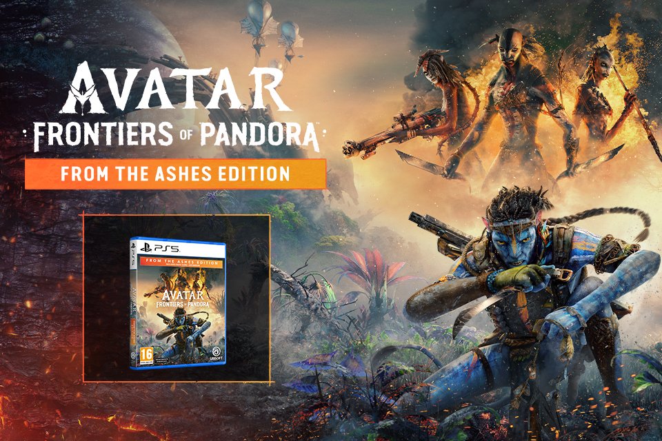 Avatar: Frontiers of Pandora from the Ashes edition. Rise against the Ash clan and take your revenge.