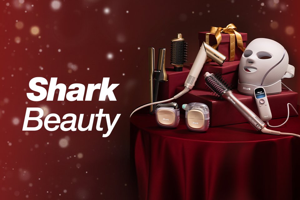 Shop Shark beauty. Gloss & glow this Christmas.