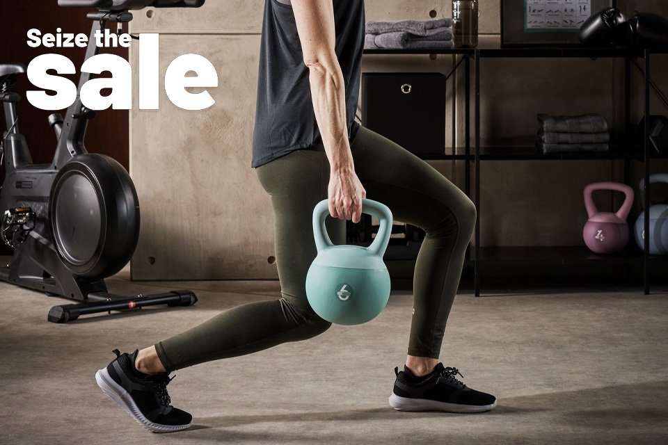 Seize the sale. Save up to 50% on selected fitness equipment. Equip yourself for success.