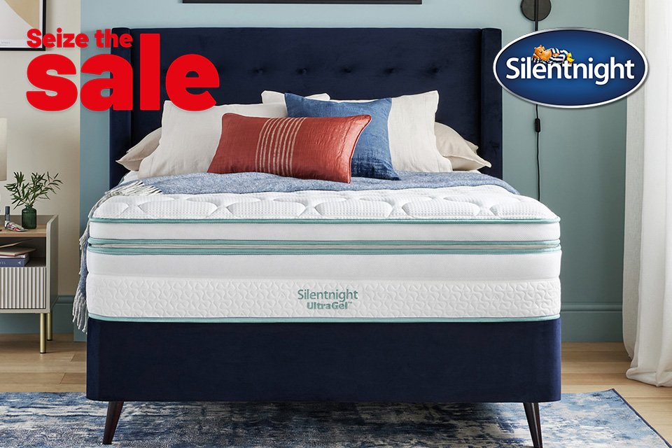 Save on selected Silentnight lines using code SILENT20. Plus free delivery.