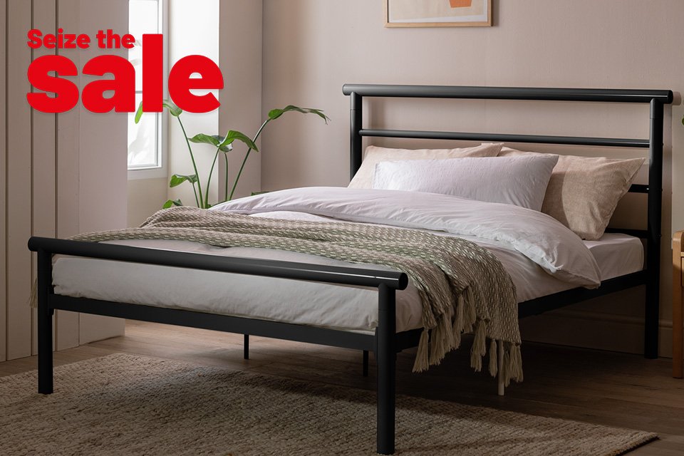 Save up to 50% on selected frames and guest beds. Perfect for guests staying over.