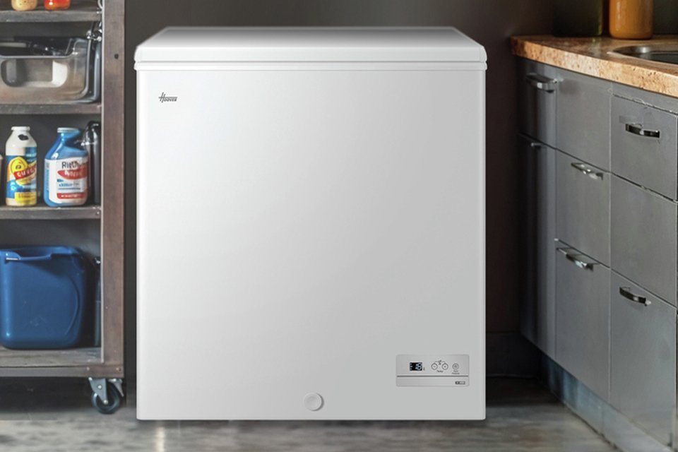 Hoover HHCH 142 ELK Chest Freezer - White.