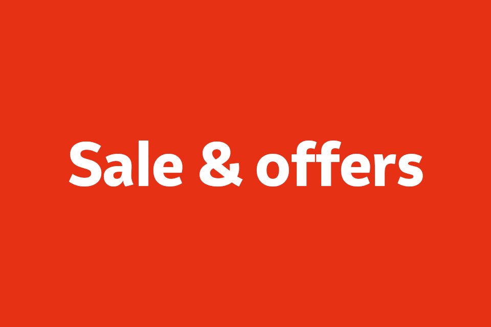 Sale & offers.