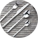 Habitat 16 Piece Infinity Cutlery Set.