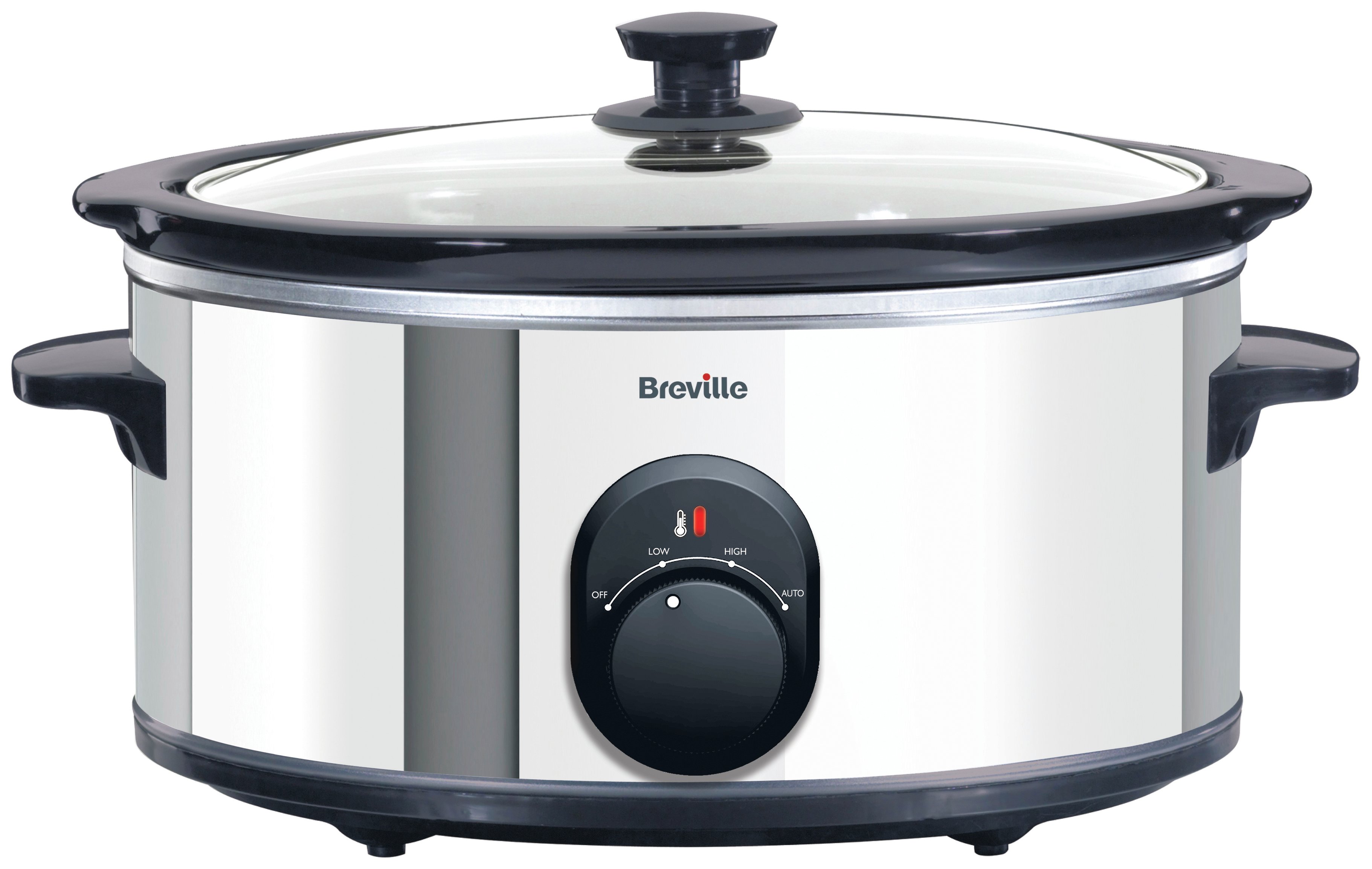 Breville 4.5L Slow Cooker - Stainless Steel