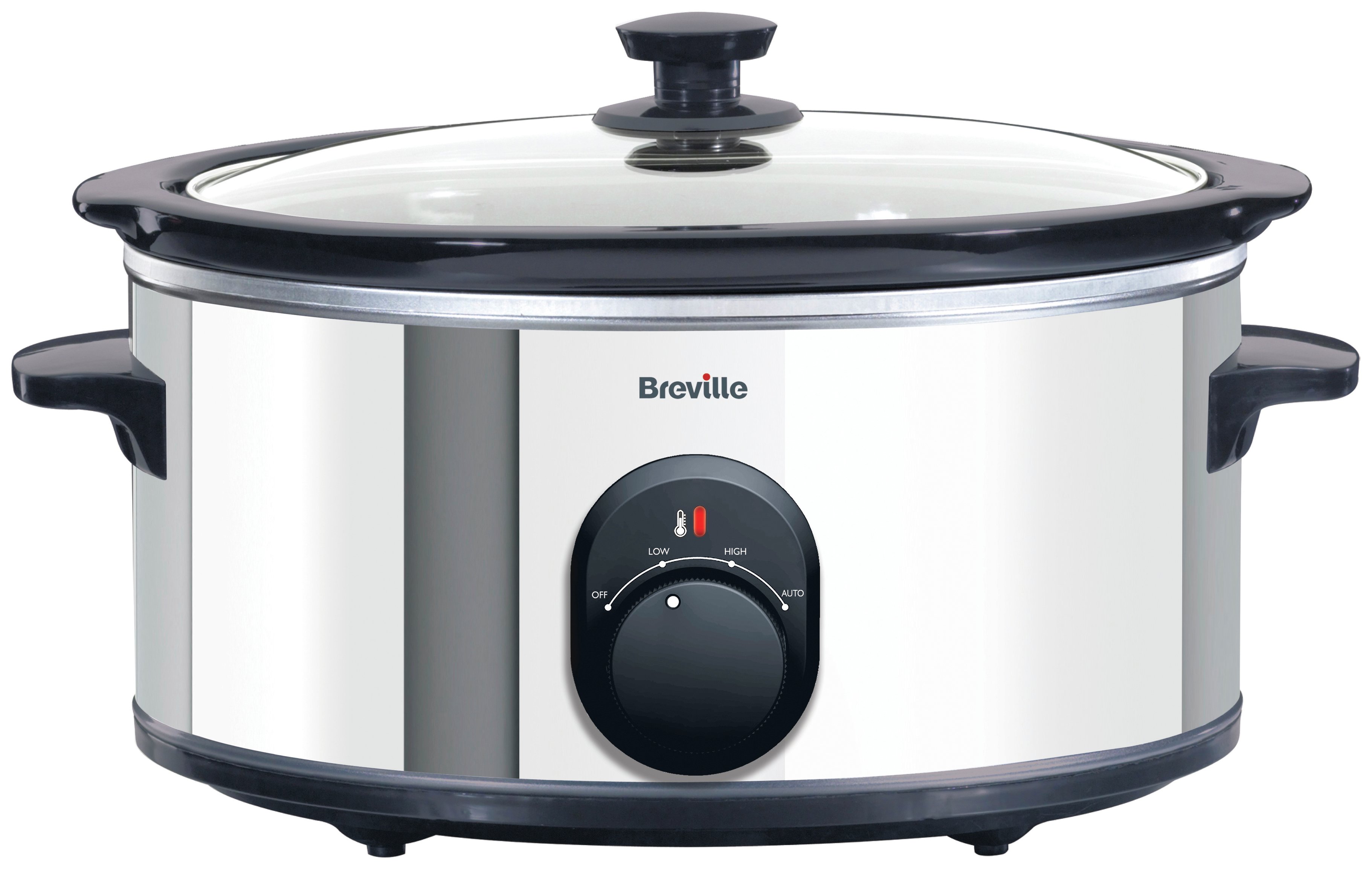 Breville 4.5L Slow Cooker - Stainless Steel (4231473) | Argos Price ...