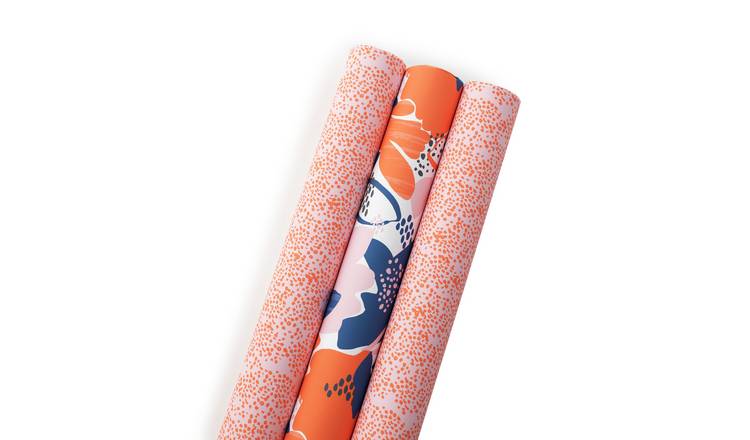 Orange Paper Roll Wrapping Paper for sale
