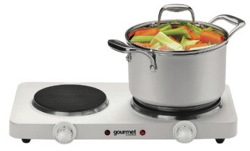 Gourmet (BY Sensiohome) 2500w White Double Boiling Ring