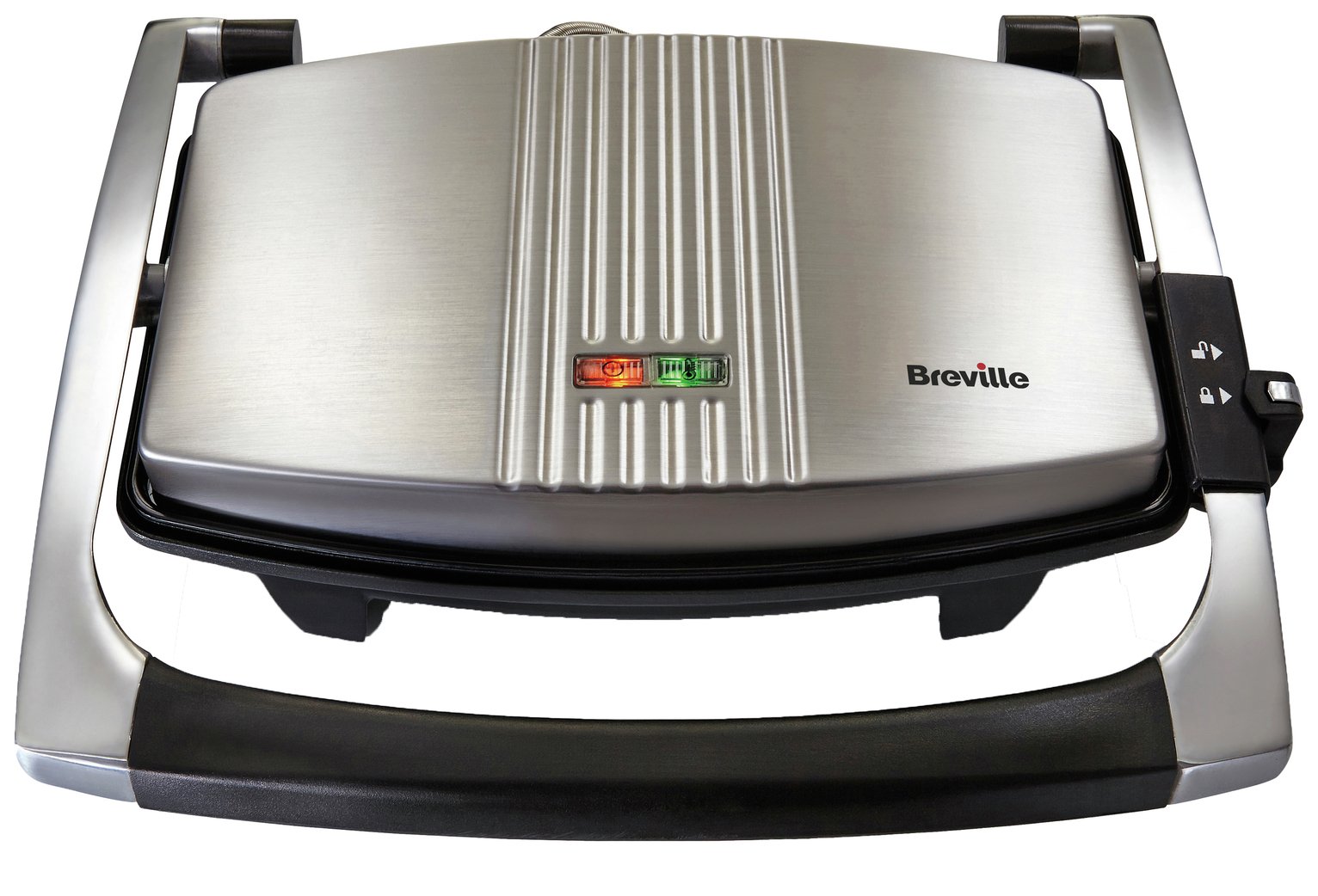 Breville VST025 Sandwich & Panini Press - Stainless Steel