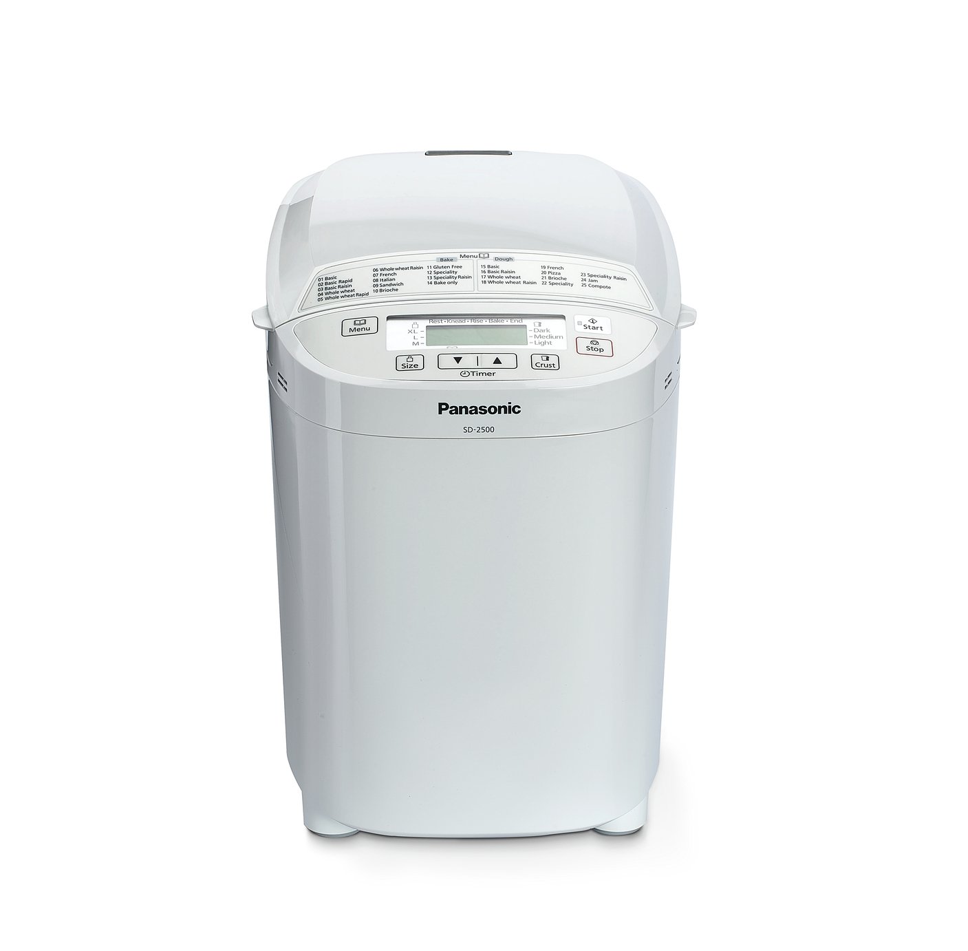 Panasonic SD-2500WXC Breadmaker - White