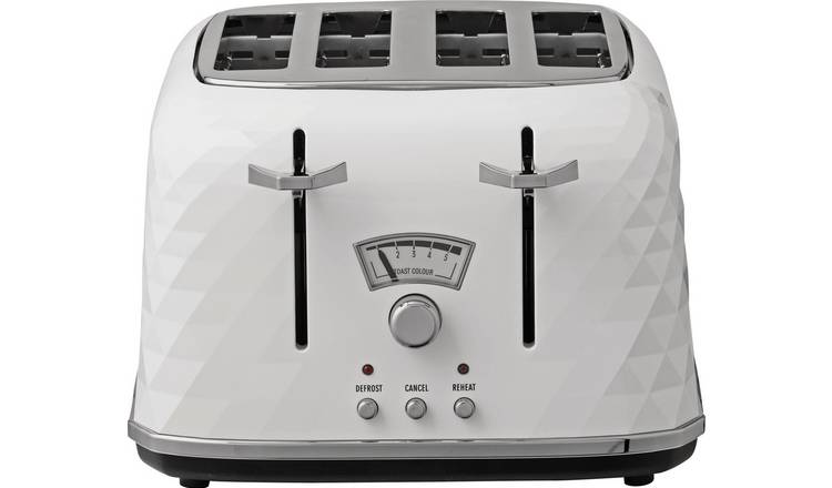 Delonghi brilliante 2025 toaster white