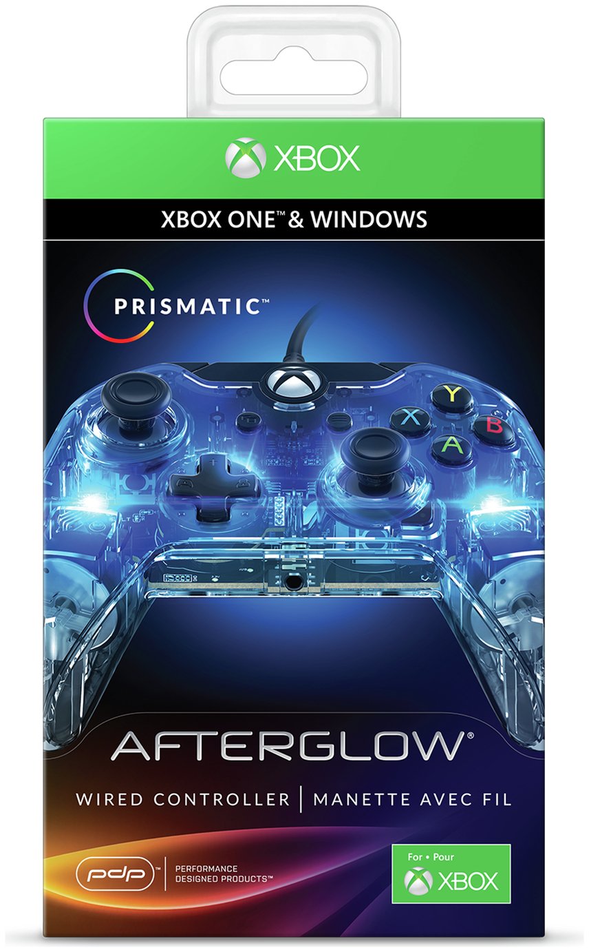 Afterglow Prismatic Xbox One Wired Controller - Clear