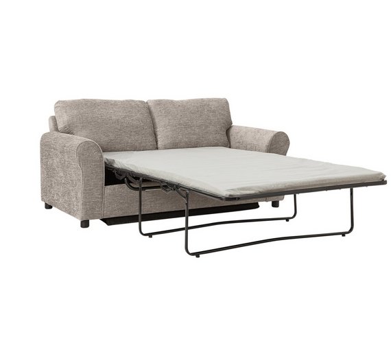 Buy HOME Tessa 2 Seater Fabric Sofa Bed - Mink at Argos.co.uk - Your ...