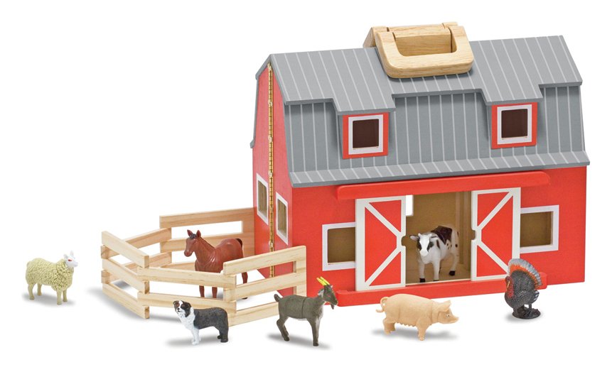 Melissa & Doug Fold and Go Barn Playset Review