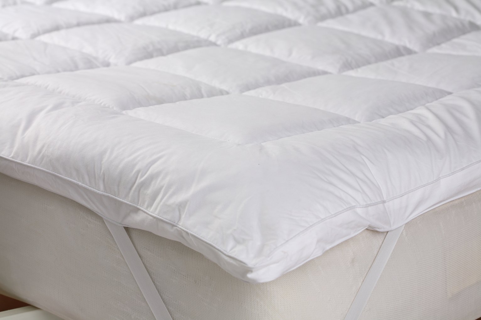 downland fluffy fleece mattress topper