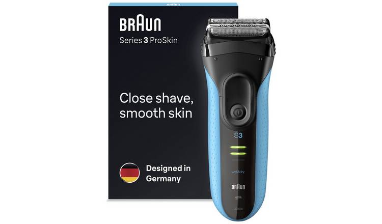 Buy Braun Series 3 Wet and Dry Electric Shaver 3040s, Mens electric shavers