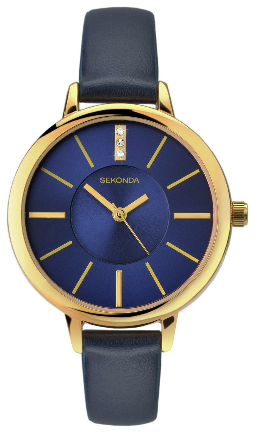 Sekonda Editions Ladies' Blue Strap Watch
