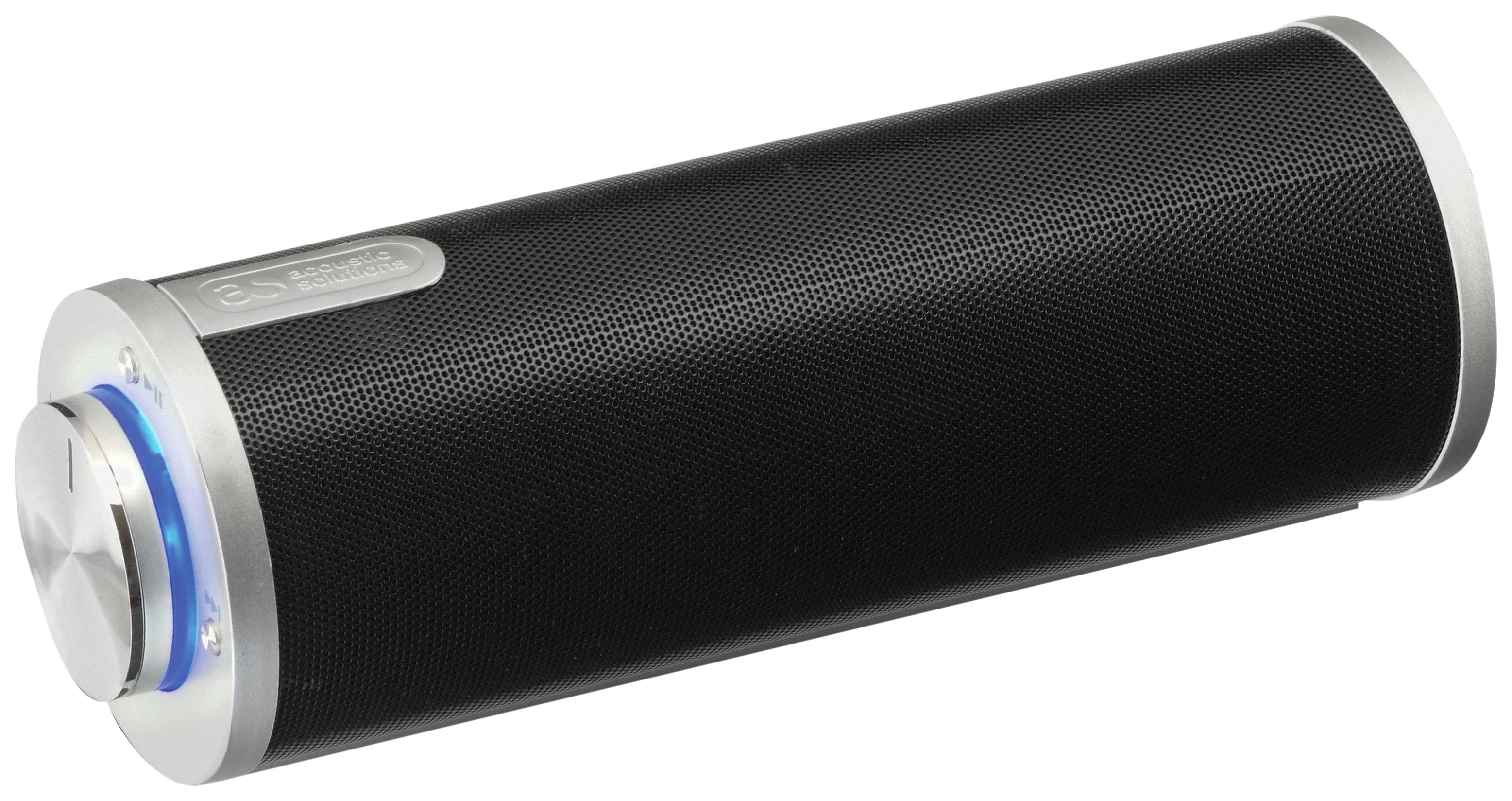 Acoustic Solutions Bluetooth Portable Speaker - Black/Silver