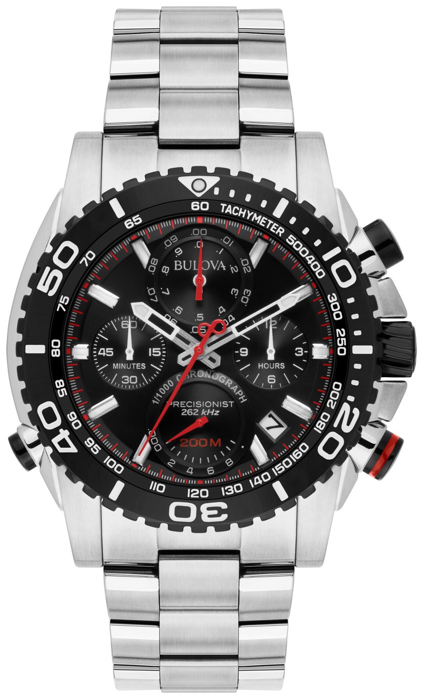 Bulova Men's Chronograph Stainless Steel Bracelet Watch Review