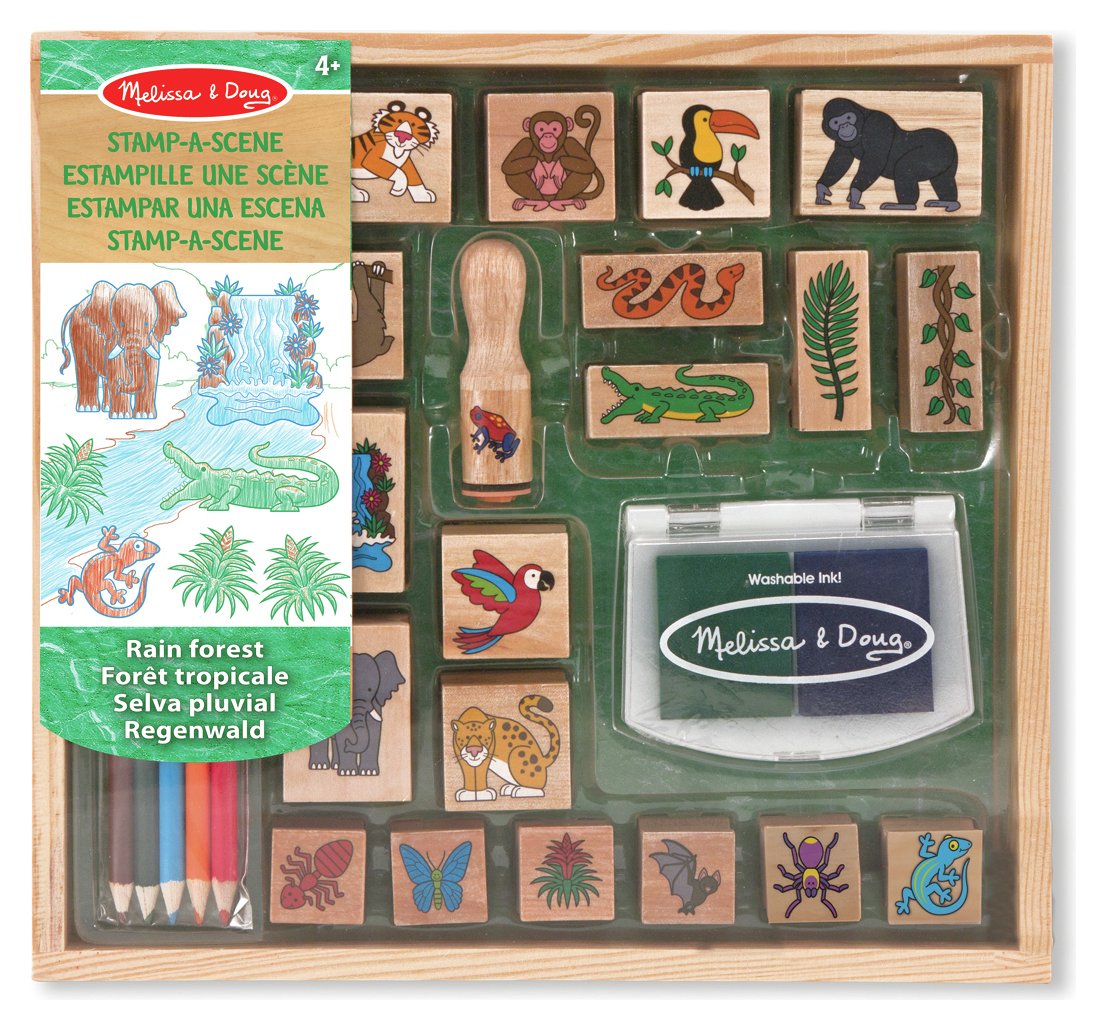 melissa and doug fairy stamp set