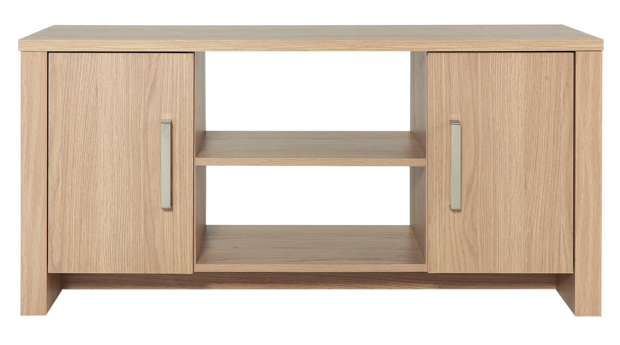 Argos Home Bailey 2 Door Low Sideboard - Oak Effect