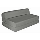 Buy Argos Home Small Double Fabric Chair Bed - Flint Grey | Sofa beds