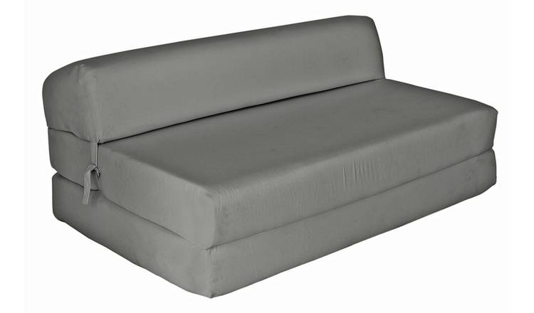 Buy Argos Home Small Double Fabric Chair Bed Flint Grey Sofa