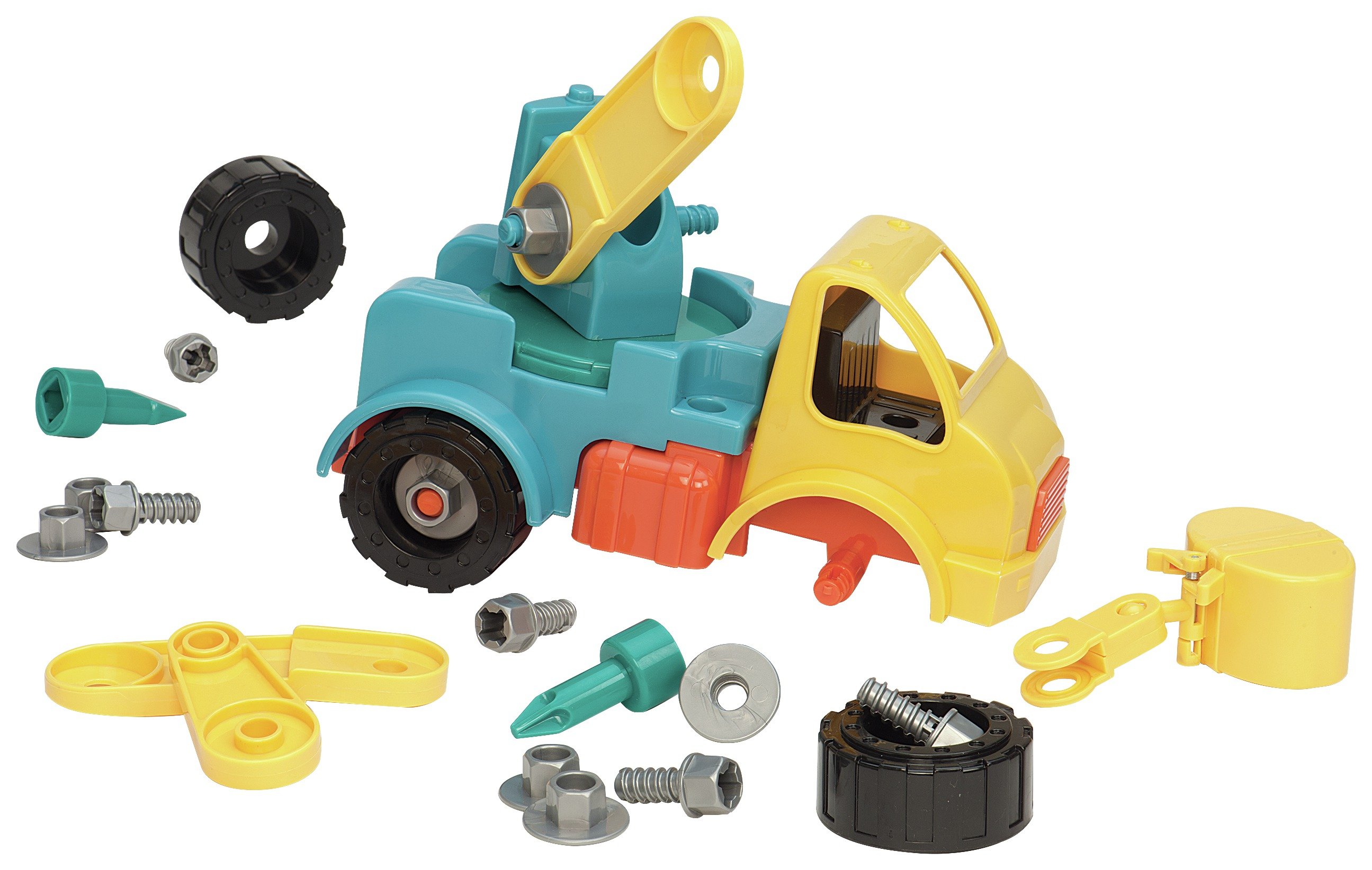 battat take apart crane truck