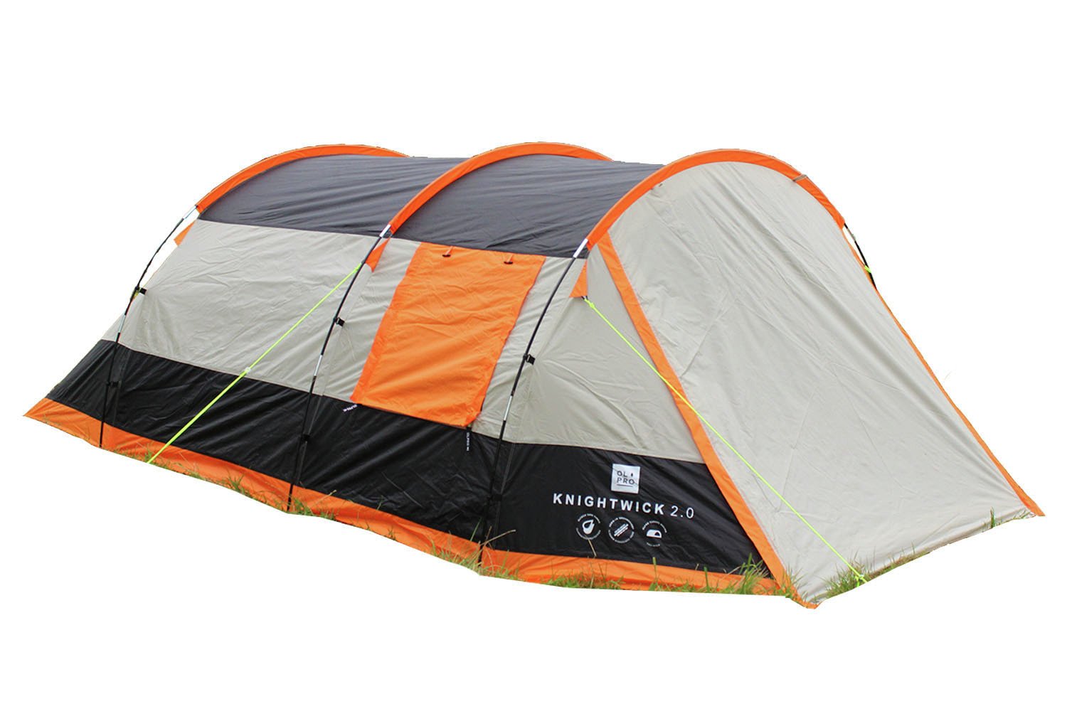 Olpro The Knightwick 3 Man 2 Room Tunnel Camping Tent