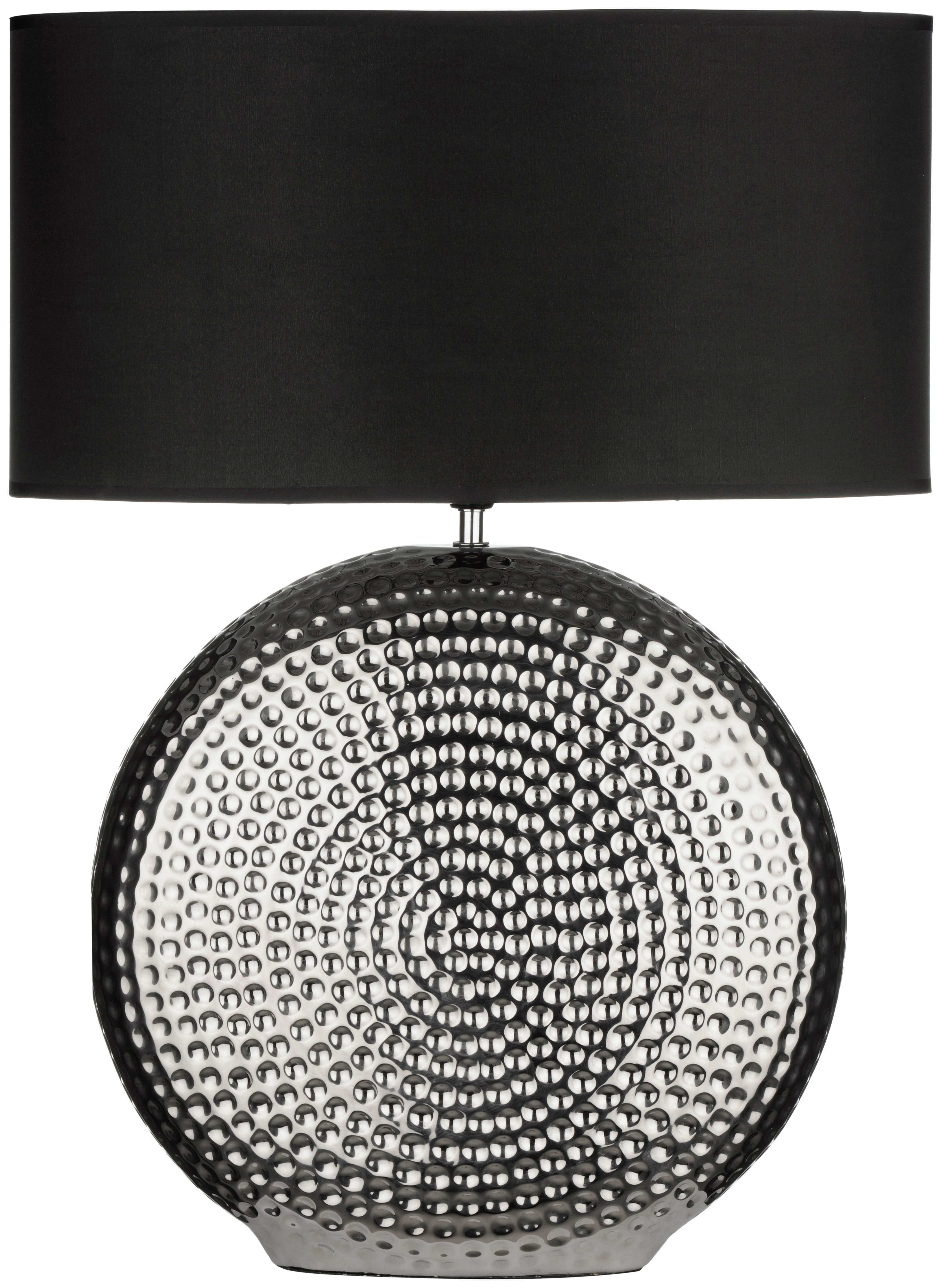 Argos Hammered Finish Large Ceramic Table Lamp. Reviews