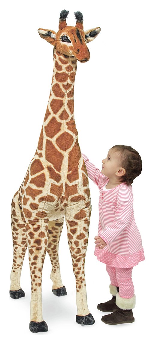 6 foot giraffe stuffed animal