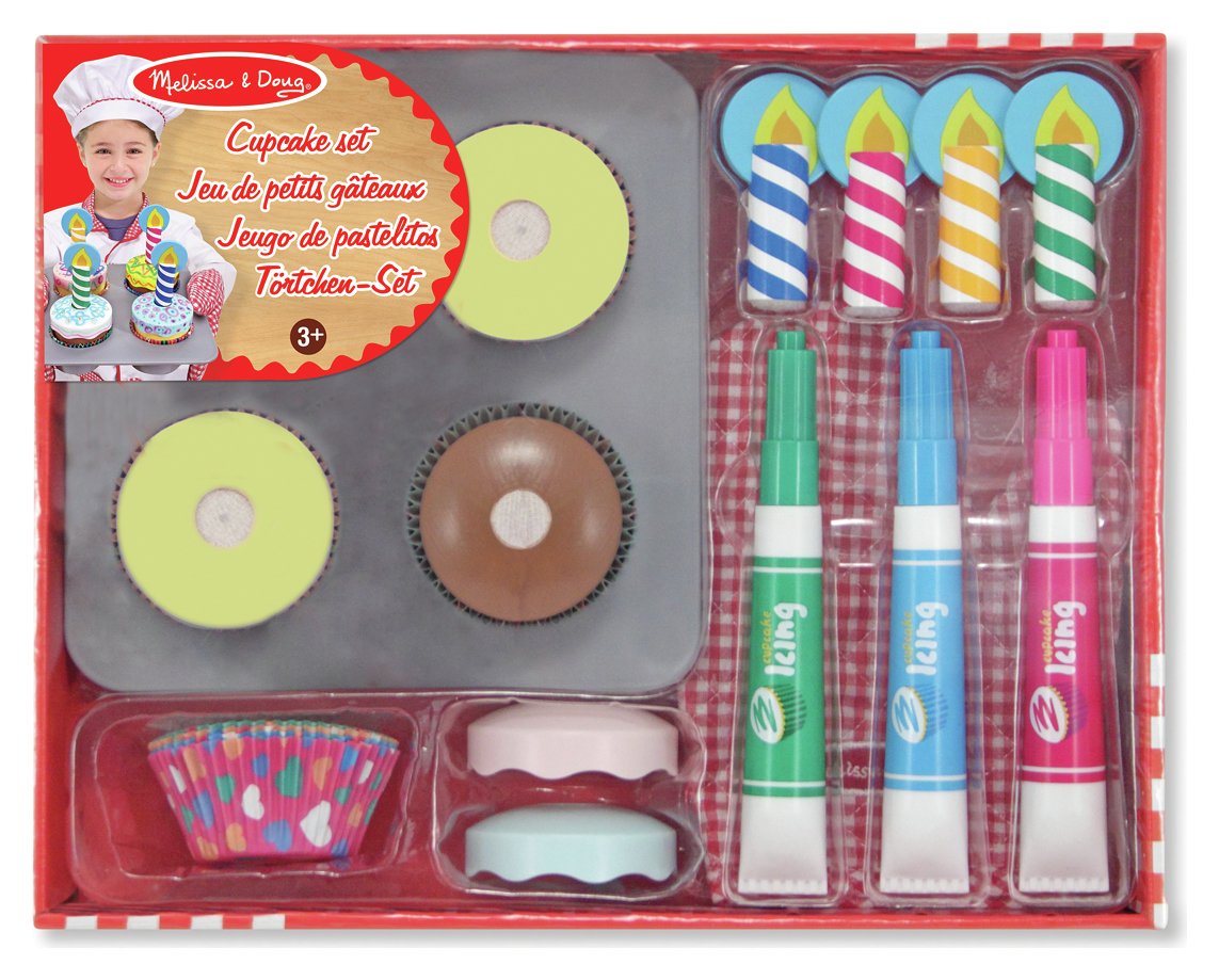 Melissa & Doug Wooden Cupcake Set Review