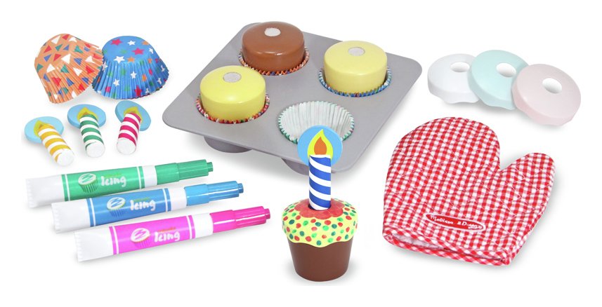 Melissa & Doug Wooden Cupcake Set Review