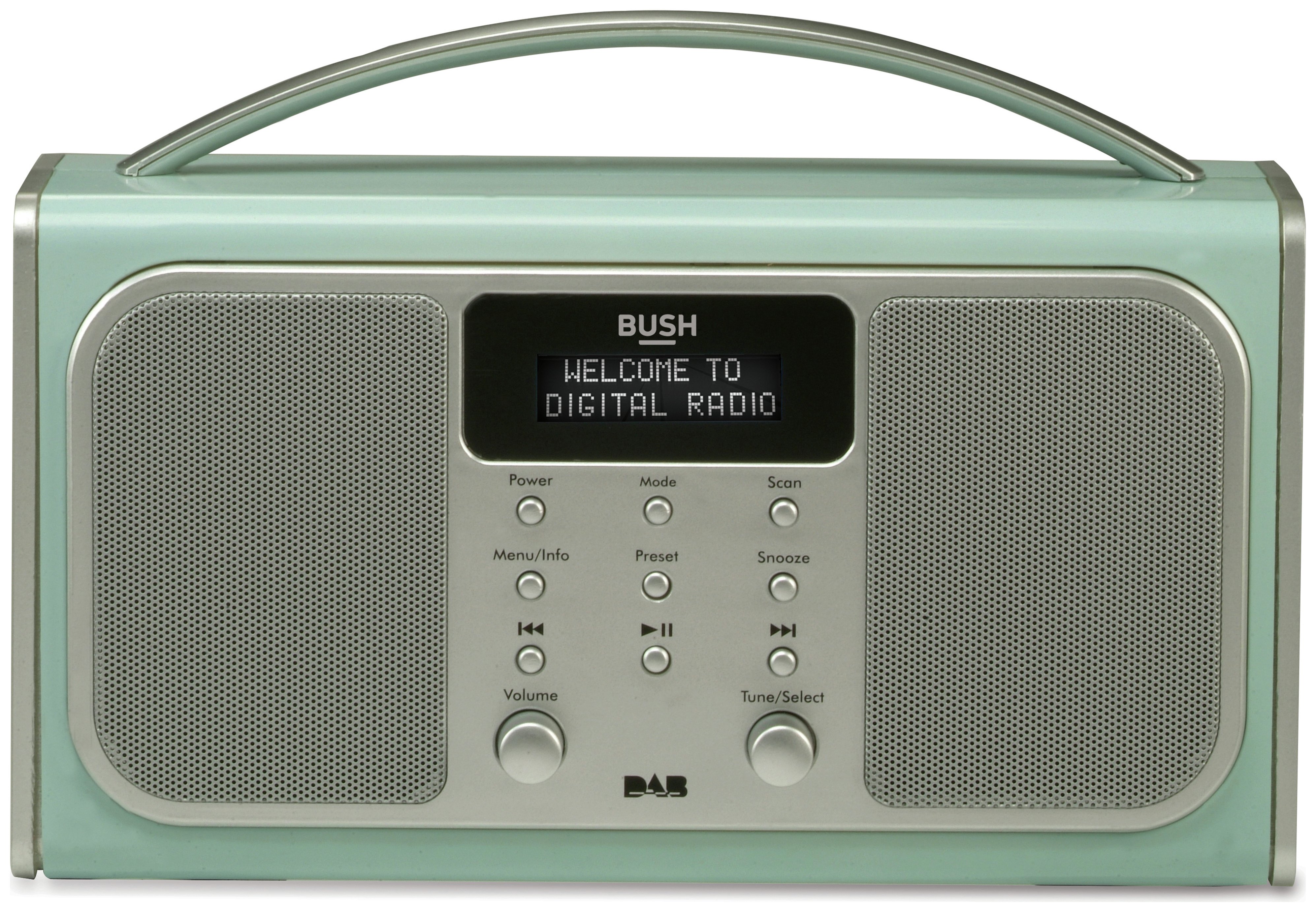 Bush Bluetooth DAB Radio - Blue