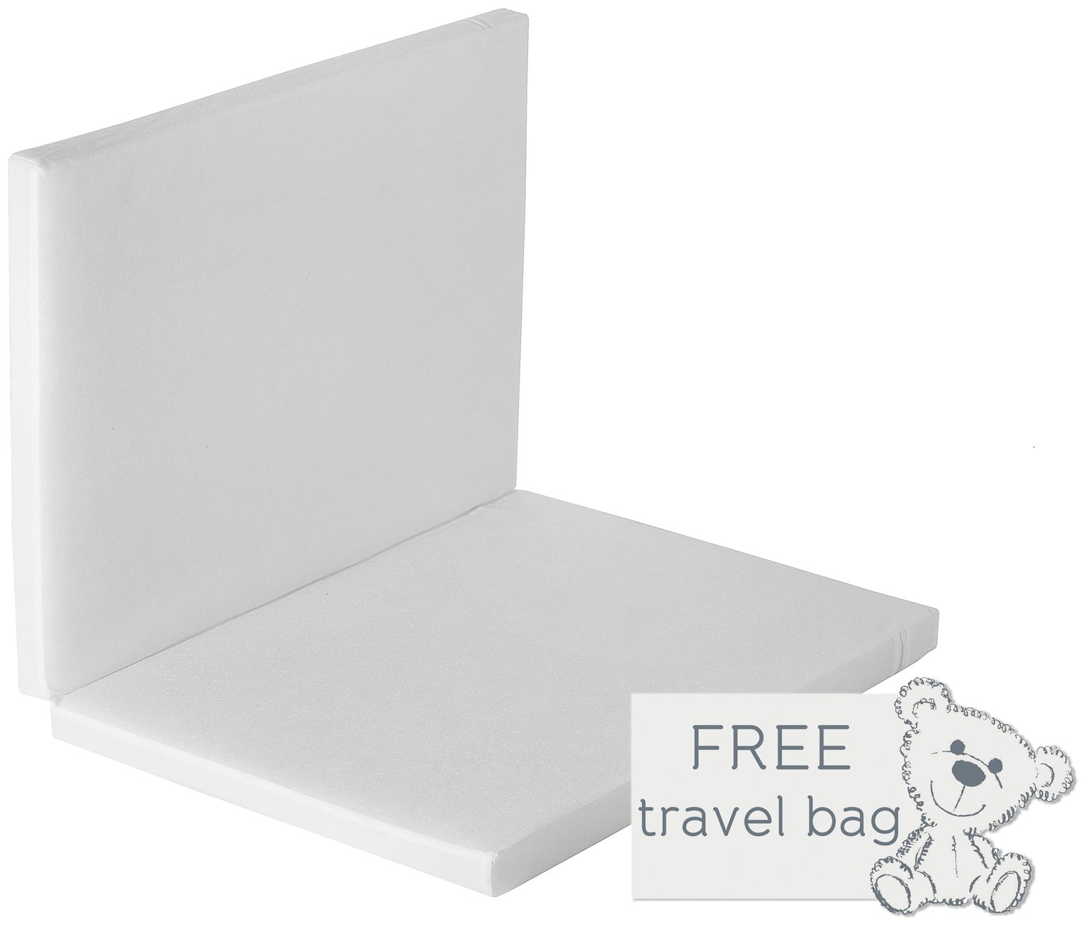 Baby Elegance Foldable Travel Cot Mattress - 100x70cm.