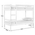 Josie single bunk on sale bed frame