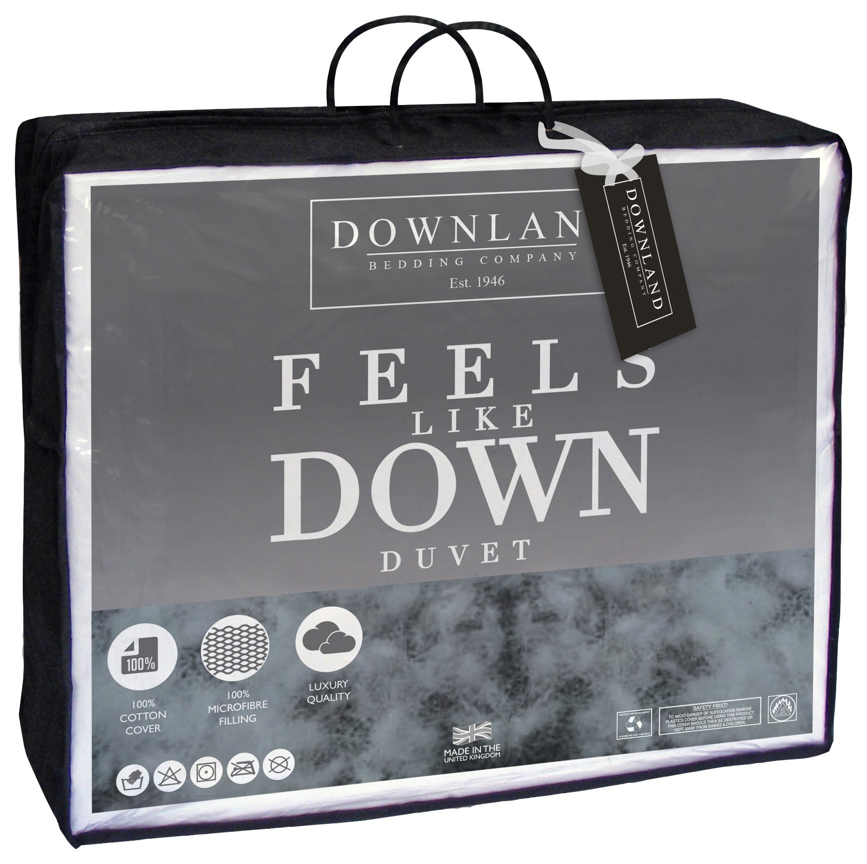 Downland Feels Like Down Anti-Allergy 10.5 Tog Duvet - Dbl