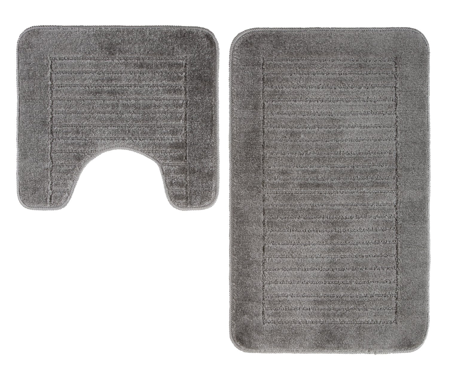 grey non slip bath mat