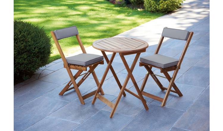 2 seater deals wooden bistro set