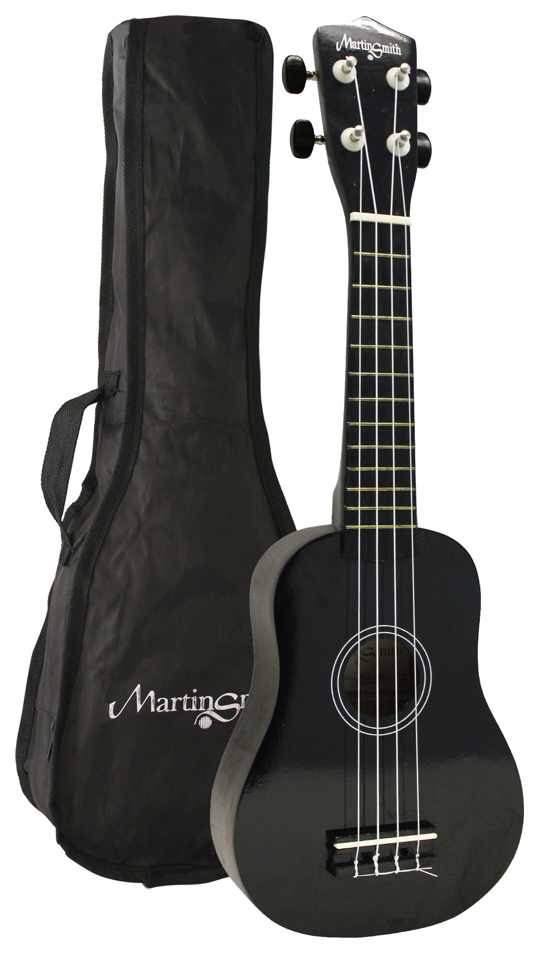 Martin Smith Soprano Size Ukulele - Black