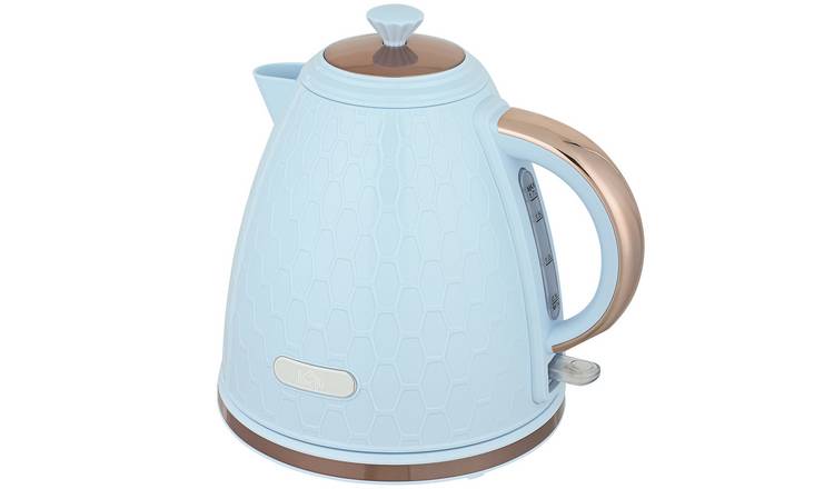 HOMCOM Auto Shut Off Electric Kettle with Anti scale Filter - Light Blue