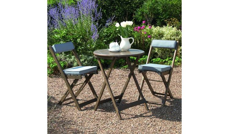 2 seater deals wooden bistro set