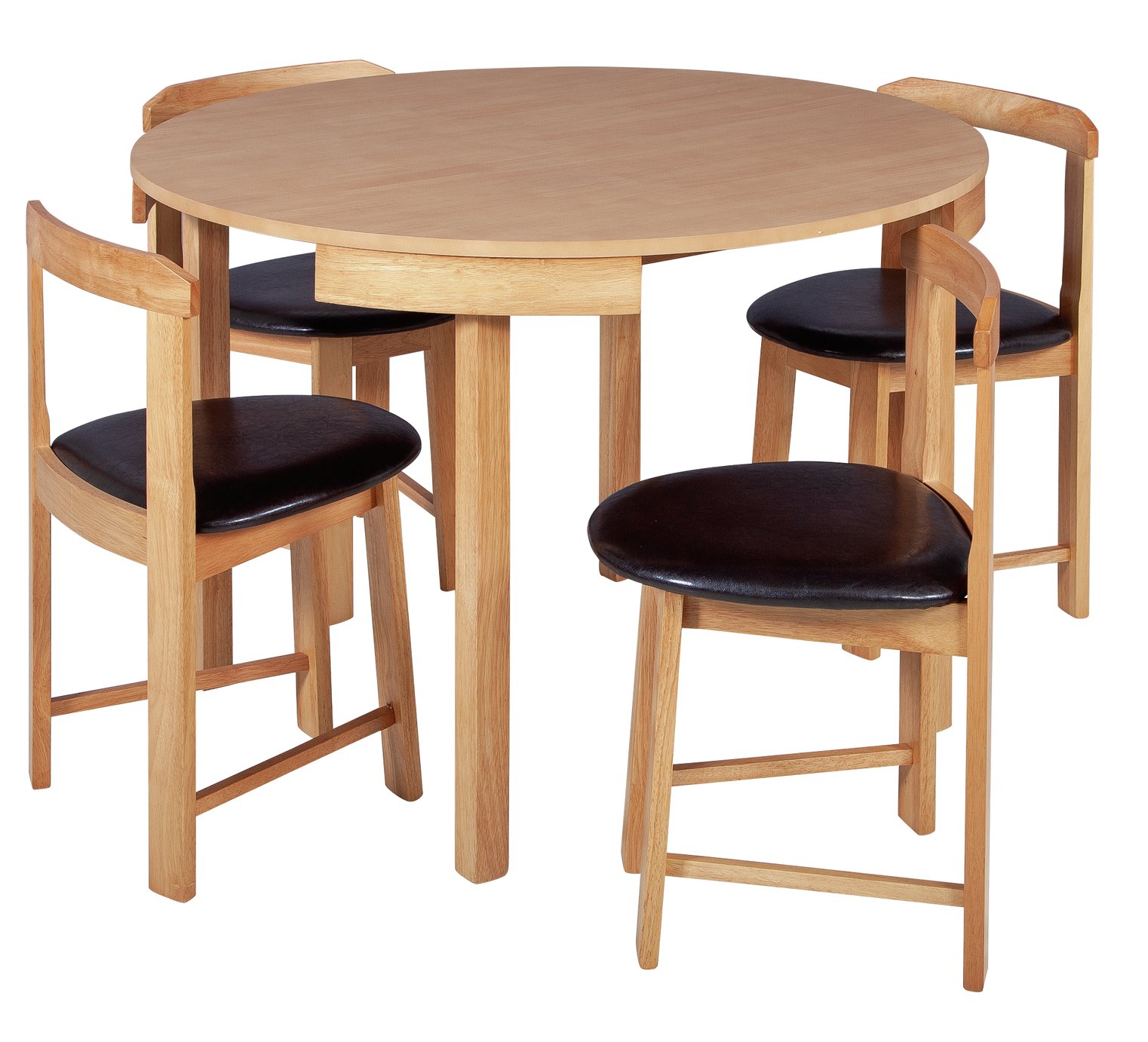 Argos Home Alena Circular Solid Wood Table & 4 Chairs review