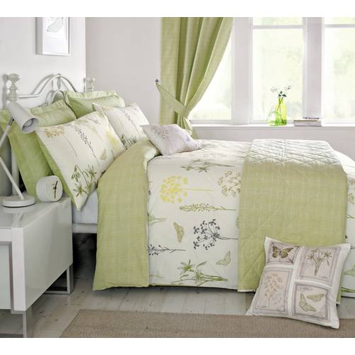 Buy Dreams N Drapes Botanique Green Duvet Cover Kingsize