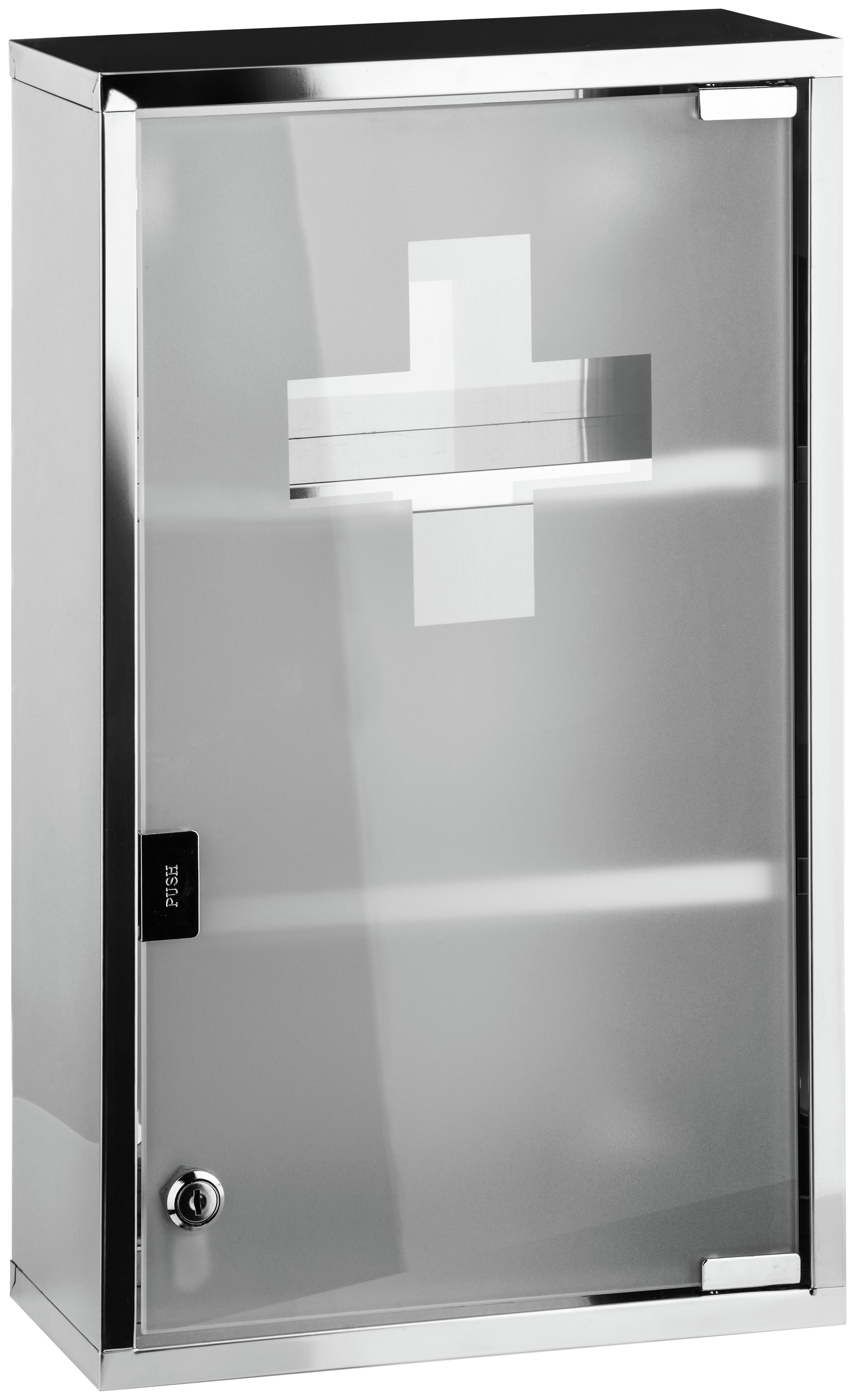 Premier Housewares Stainless Steel Medicine Cabinet. Review