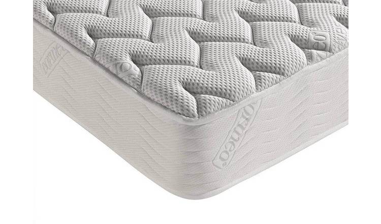 silver memory foam mattress