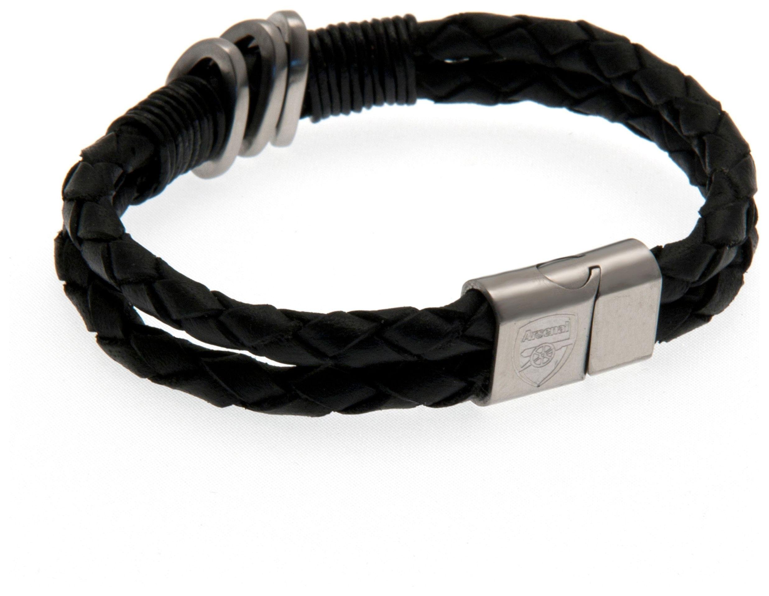 Stainless Steel and Leather Arsenal Bracelet. Review