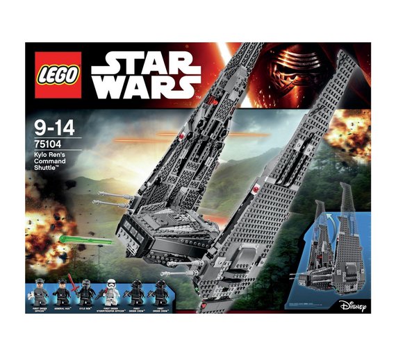 Buy LEGO Star Wars: The Force Awakens Kylo Command Shuttle 75104 at ...